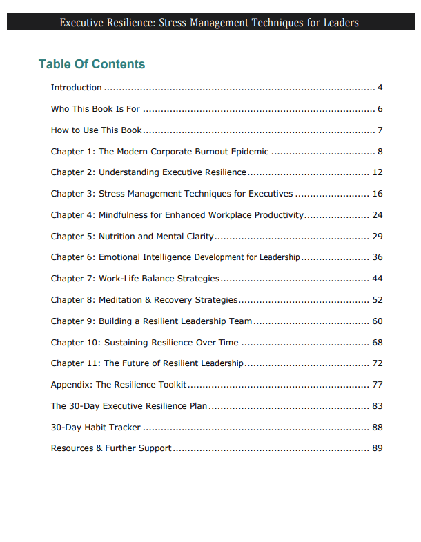 Executive Resilience Bundle - Image 2